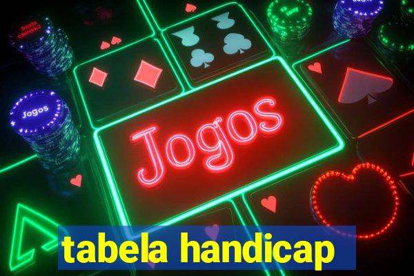 tabela handicap